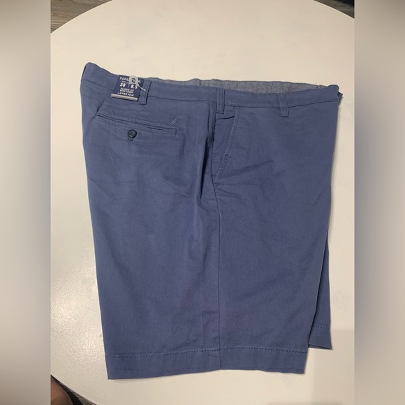 Nautica Men's Flat Front Shorts - Picture 1 of 4
